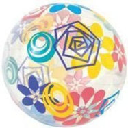 Мяч прозрачный с рисунком d-41-61 см. 3 разных дизайна