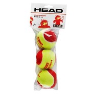 Мяч б/теннис Head T.I.P Red (упак/3шт)