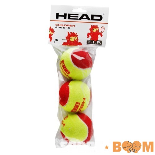Мяч б/теннис Head T.I.P Red (упак/3шт)