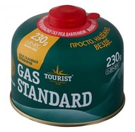 Газовый баллон Standard 230 гр.(t от -23 до +35) резьбовой