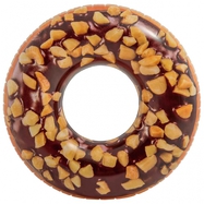 Круг для плавания Пончик шоколад d-114 см.